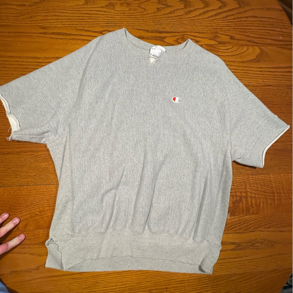 Champion Gray Men's Sweatshirt